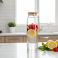Bouteille infuseur cuisine marbre