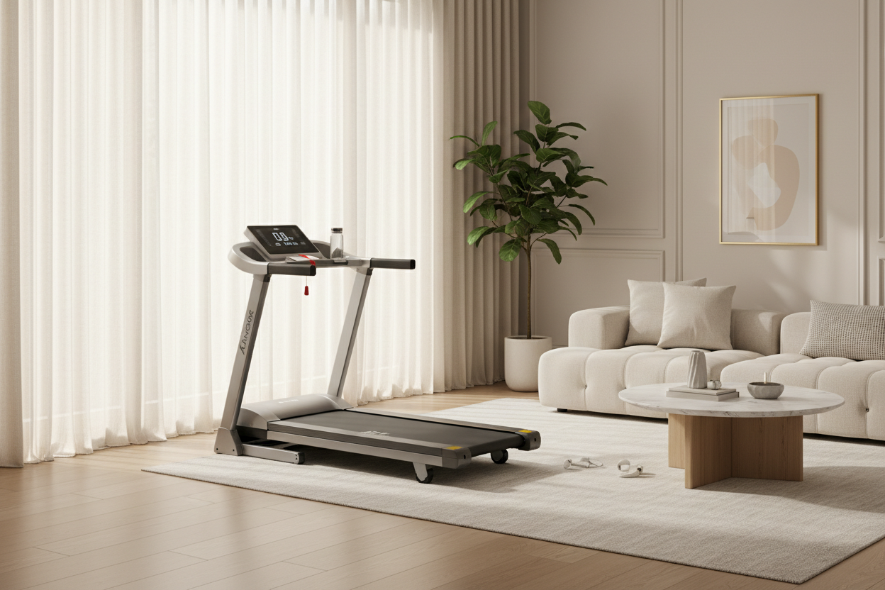 Walker – Tapis roulant dans salon chic